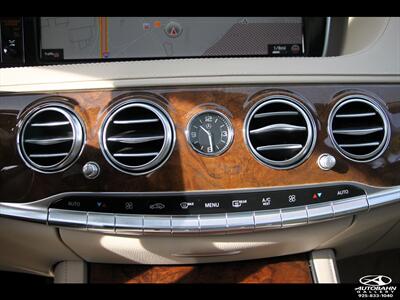 2016 Mercedes-Benz S 550 4MATIC  ***DRIVER ASSISTANCE PACK*** - Photo 22 - Dublin, CA 94568