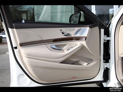 2016 Mercedes-Benz S 550 4MATIC  ***DRIVER ASSISTANCE PACK*** - Photo 35 - Dublin, CA 94568