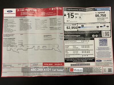 2023 Ford F-150 Raptor   - Photo 31 - Tempe, AZ 85281