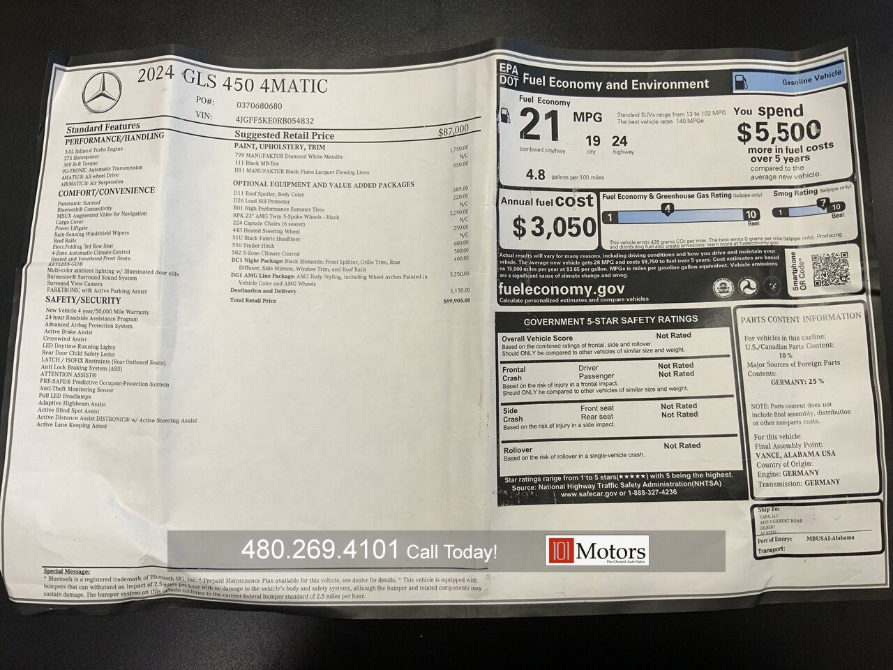 2024 Mercedes-Benz GLS GLS 450 - Photo 35 - Tempe, AZ 85281