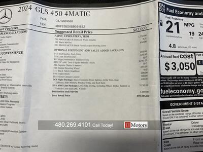 2024 Mercedes-Benz GLS GLS 450   - Photo 36 - Tempe, AZ 85281