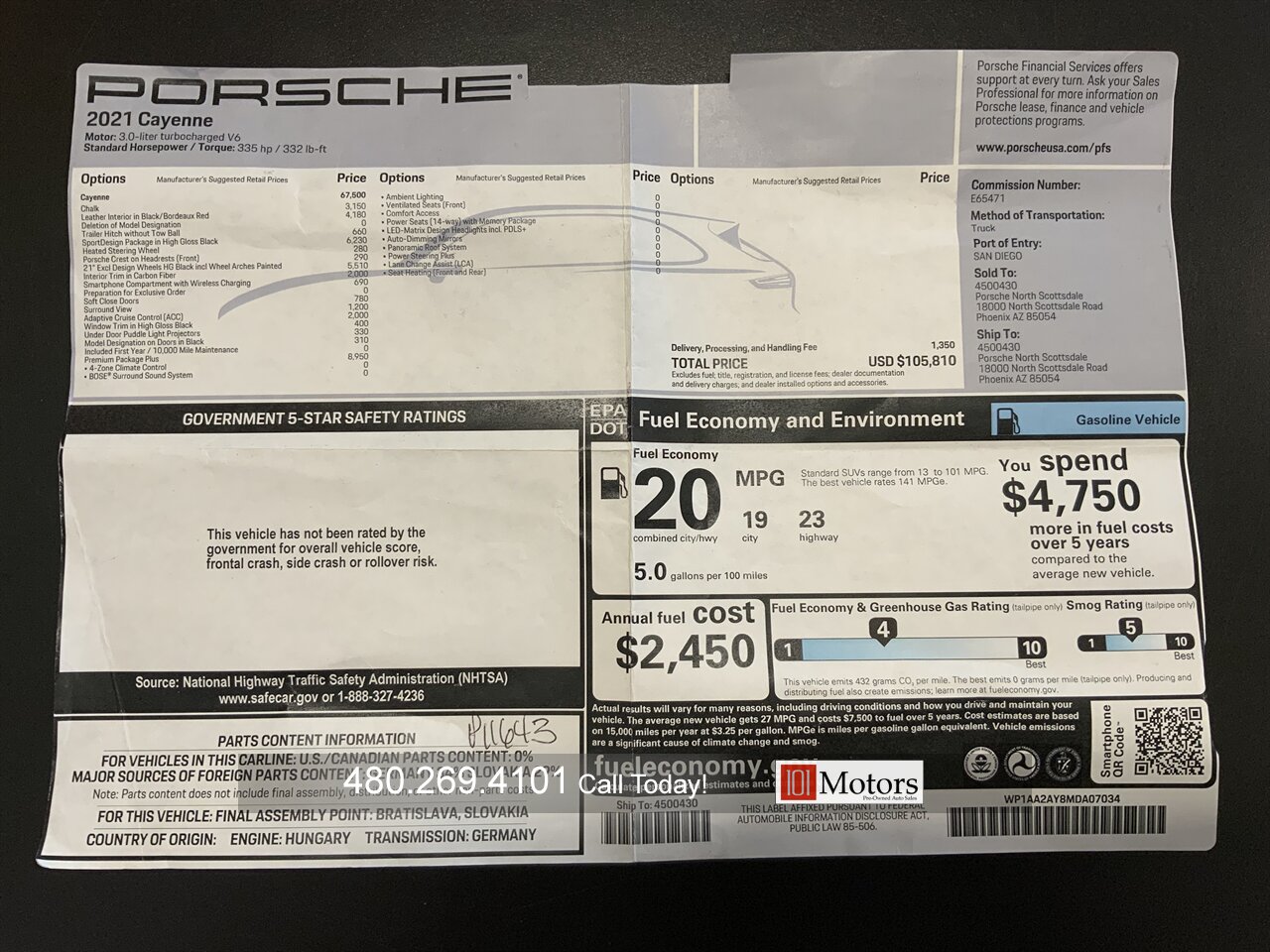 2021 Porsche Cayenne - Photo 32 - Tempe, AZ 85281