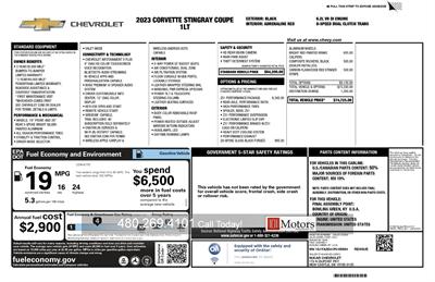 2023 Chevrolet Corvette Stingray   - Photo 32 - Tempe, AZ 85281