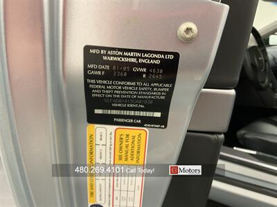 2005 Aston Martin DB9   - Photo 27 - Tempe, AZ 85281