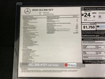 2018 Mercedes-Benz GLC GLC 300   - Photo 34 - Tempe, AZ 85281