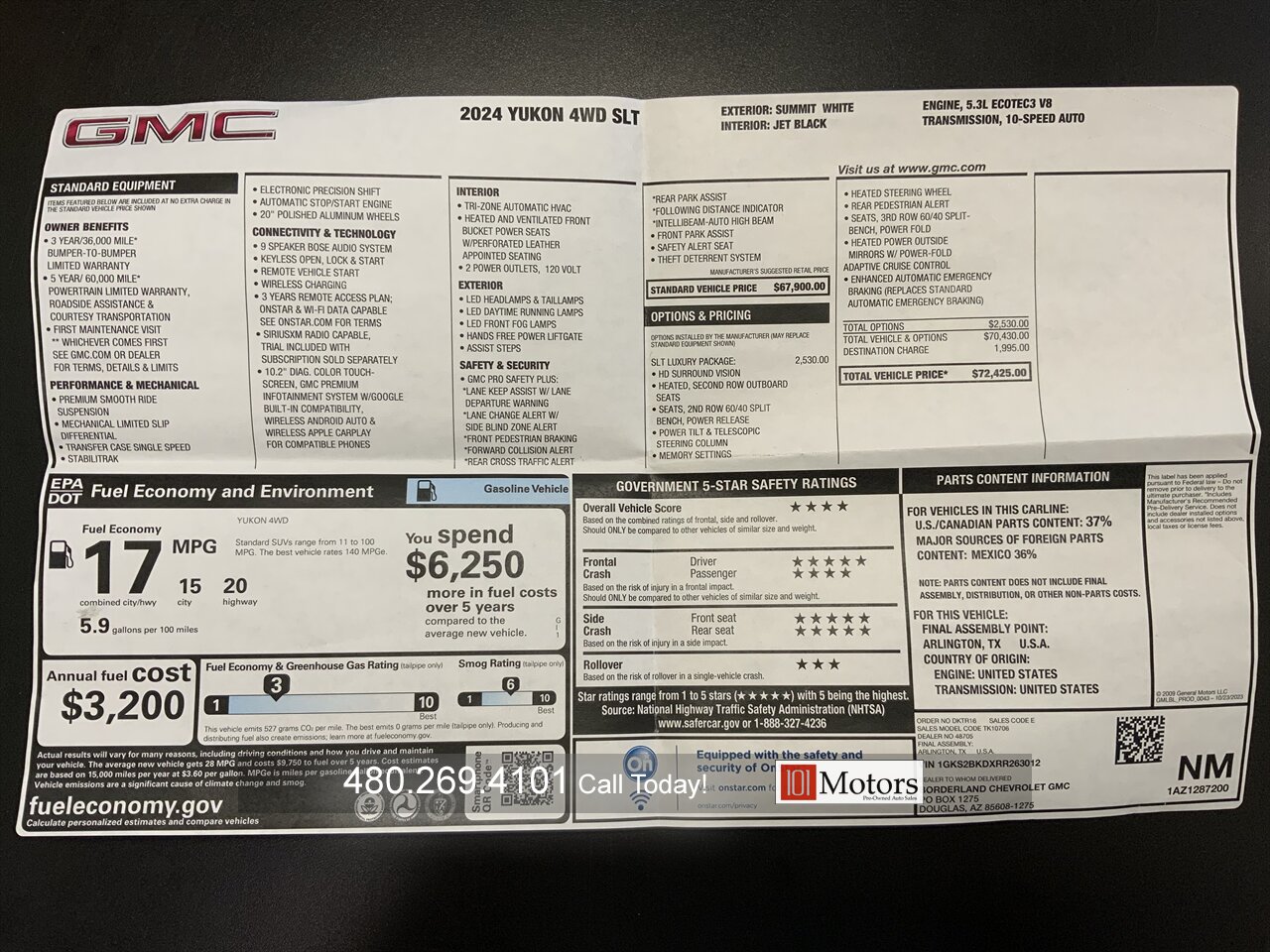 2024 GMC Yukon SLT - Photo 34 - Tempe, AZ 85281