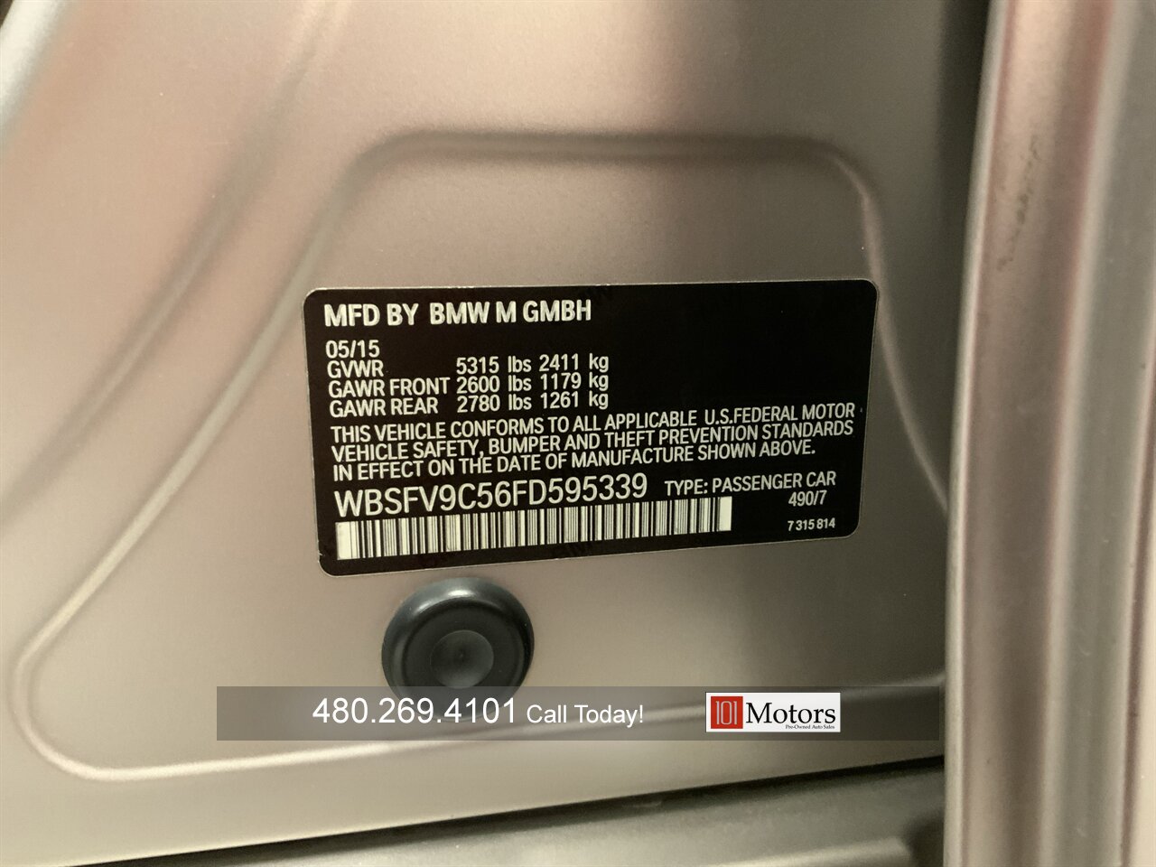 2015 BMW M5 - Photo 33 - Tempe, AZ 85281