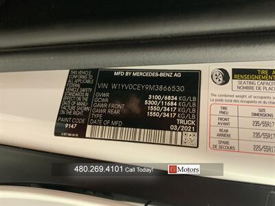 2021 Mercedes-Benz Metris Cargo  Armored - Photo 30 - Tempe, AZ 85281