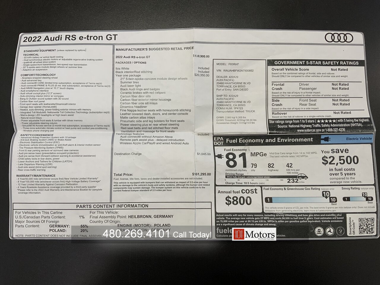2022 Audi RS e-tron GT quattro - Photo 34 - Tempe, AZ 85281