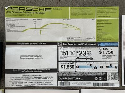 2020 Porsche Panamera 4 10 Years Edition   - Photo 53 - Gladstone, OR 97027