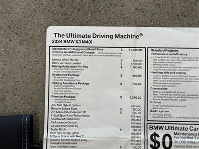 2024 BMW X3 M40i   - Photo 37 - Gladstone, OR 97027