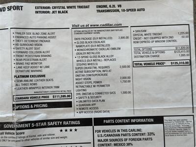 2023 Cadillac Escalade ESV Sport Platinum   - Photo 40 - Gladstone, OR 97027