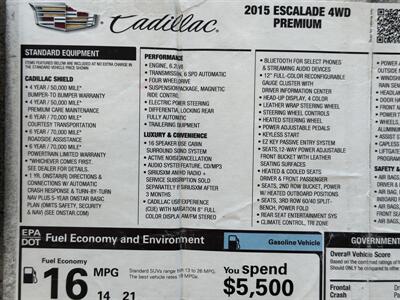 2015 Cadillac Escalade Premium   - Photo 33 - Gladstone, OR 97027