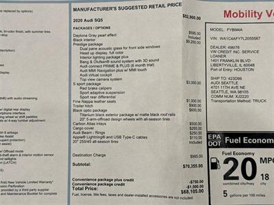 2020 Audi SQ5 3.0T Prestige quattro - Photo 38 - Gladstone, OR 97027
