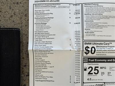 2024 BMW X5 xDrive40i   - Photo 32 - Gladstone, OR 97027