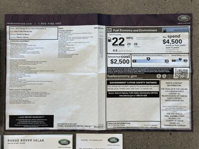 2023 Land Rover Range Rover Velar P340 R-Dynamic S   - Photo 50 - Gladstone, OR 97027