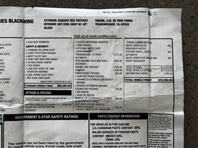 2023 Cadillac CT4-V V Blackwing   - Photo 68 - Gladstone, OR 97027