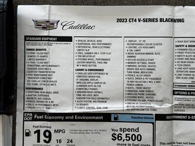 2023 Cadillac CT4-V V Blackwing   - Photo 67 - Gladstone, OR 97027