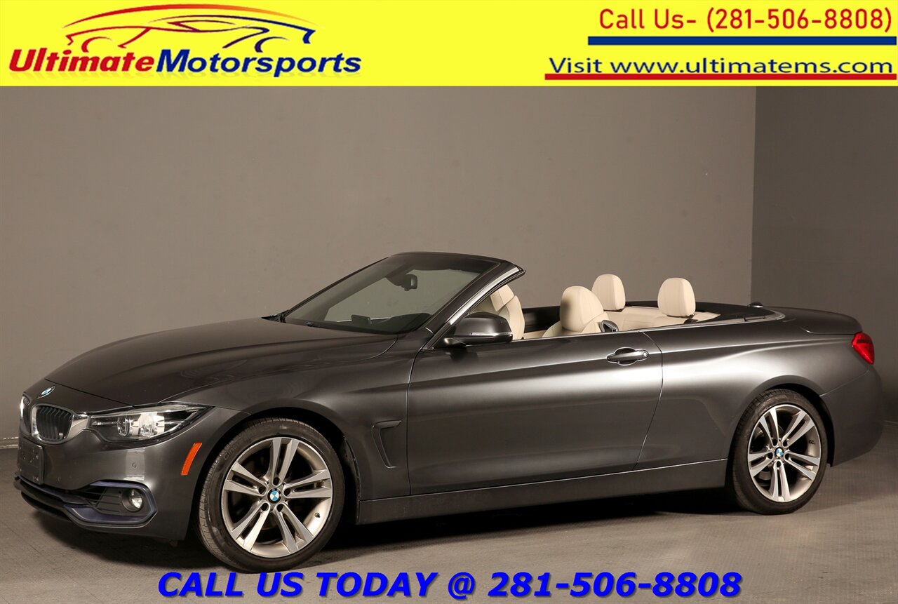 2018 BMW 2018 430i CONVERTIBLE PREM PKG NAV HEATSEAT 61K Mi   - Photo 1 - Houston, TX 77031