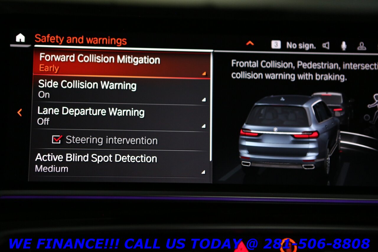 2020 BMW X7 2020 xDrive40i INDIVIDUAL AWD HUD PANO ADAPT 7PASS   - Photo 17 - Houston, TX 77031