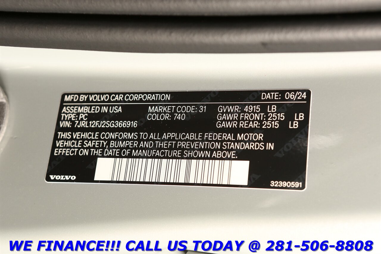 2025 Volvo S60 2025 B5 Core NAV SUN BLIND HEATSEAT CAMERA 12K MLS - Photo 31 - Houston, TX 77031