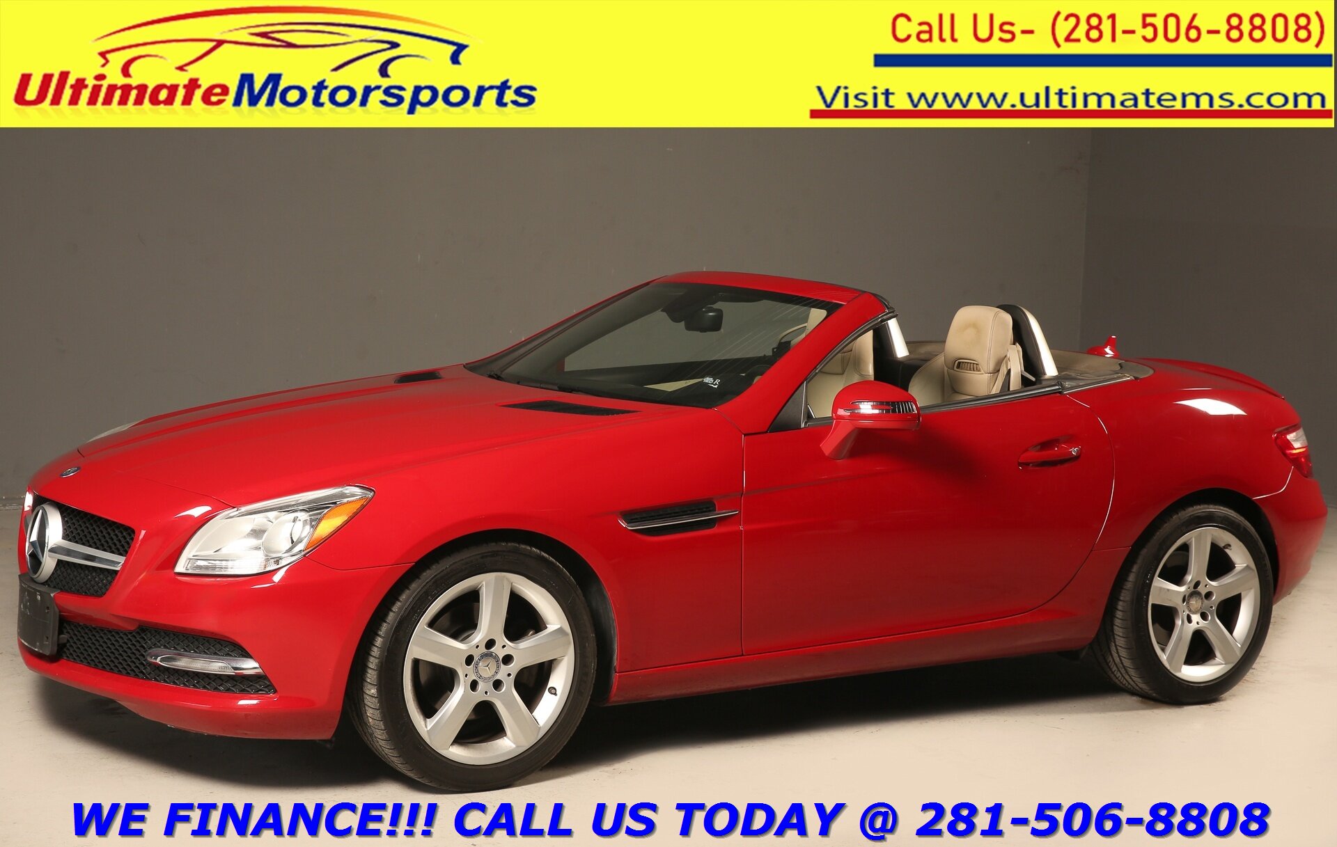 2012 Mercedes-Benz 2012 SLK250 NAV HEATSEAT HARMAN 17 "ALLOYS   - Photo 1 - Houston, TX 77031
