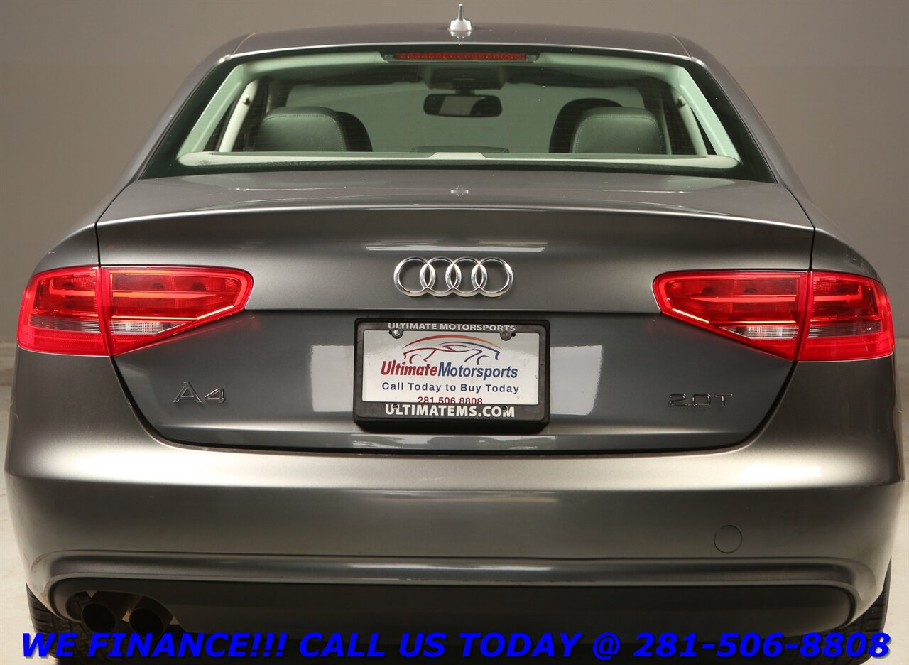 2013 Audi A4 2013 2.0T Premium SUN LEATHER WOOD 17 "ALLOYS 87K - Photo 6 - Houston, TX 77031