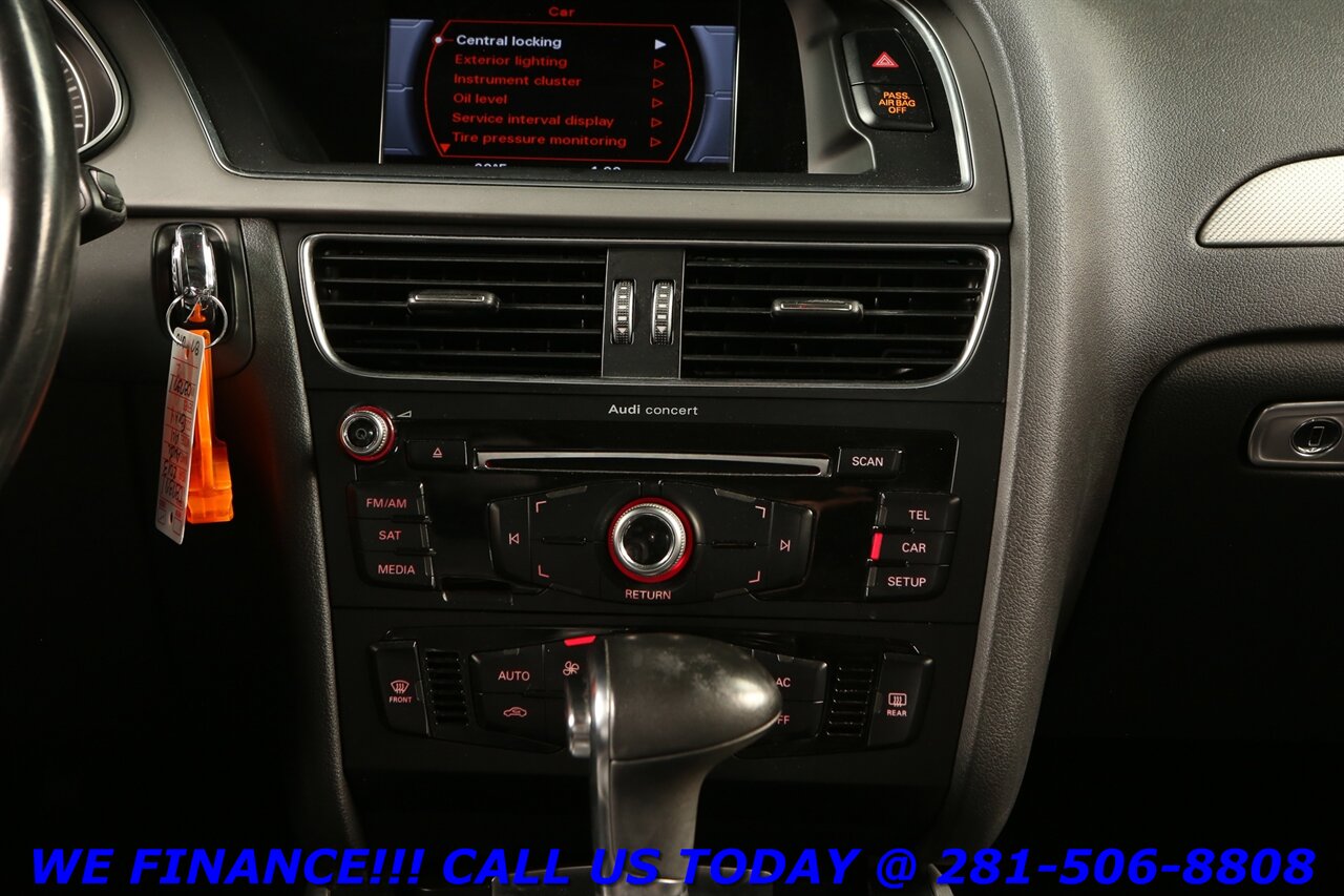 2013 Audi A4 2013 2.0T Premium SUN LEATHER WOOD 17 "ALLOYS 87K - Photo 17 - Houston, TX 77031