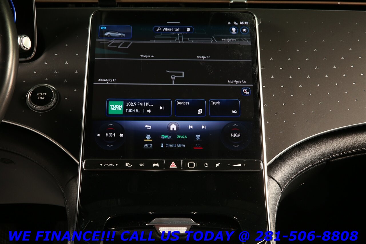2022 Mercedes-Benz EQS 2022 EQS 450+ NAV PANO ADAPT CRUISE BLIND 60K MLS - Photo 16 - Houston, TX 77031