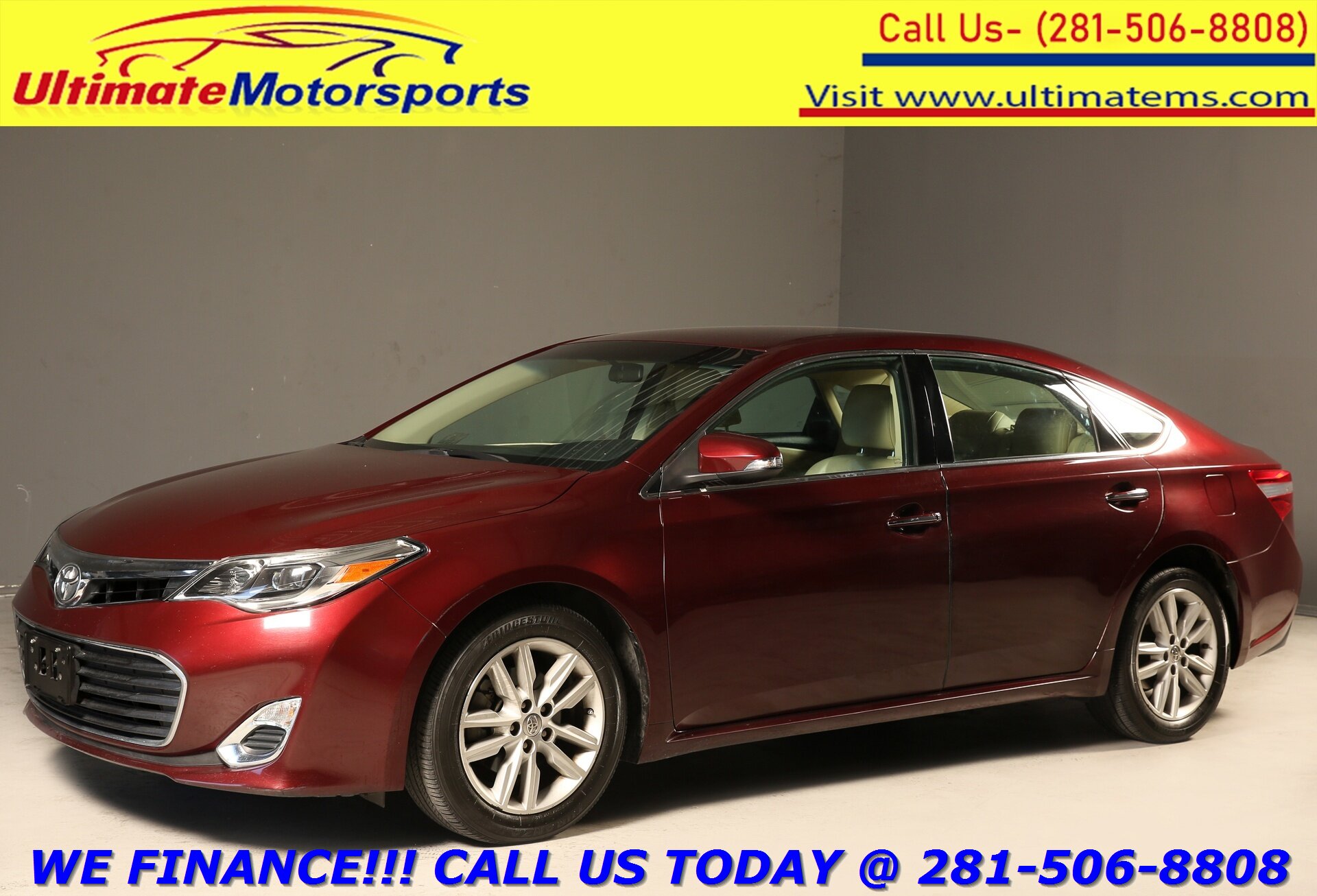2014 Toyota Avalon 2014 XLE LEATHER HEATSEAT CAMERA KEYLESS 61K MLS   - Photo 1 - Houston, TX 77031