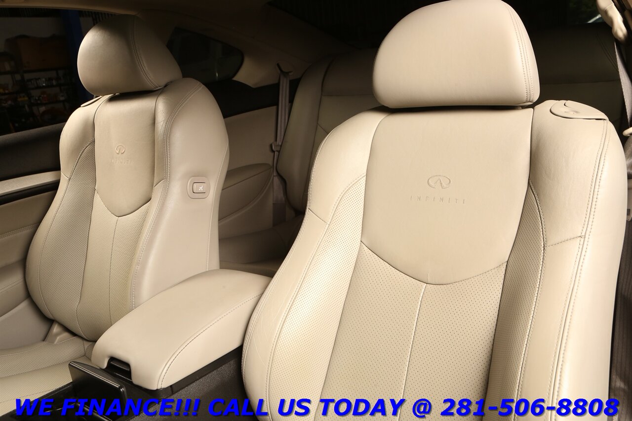 2008 INFINITI G37 2008 PREM SPORT PKG NAV SUN HEATSEAT CAMERA - Photo 12 - Houston, TX 77031