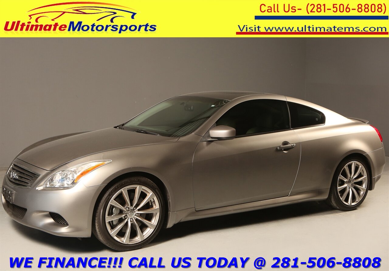 2008 INFINITI G37 2008 PREM SPORT PKG NAV SUN HEATSEAT CAMERA - Photo 1 - Houston, TX 77031