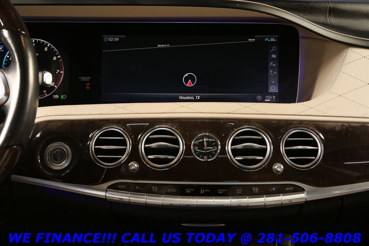 2020 Mercedes-Benz 2020 S 560 P1 NAV HUD PANO ADAPT BURMESTER 50K MLS - Photo 17 - Houston, TX 77031