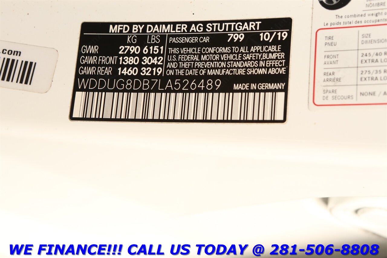 2020 Mercedes-Benz 2020 S 560 P1 NAV HUD PANO ADAPT BURMESTER 50K MLS - Photo 32 - Houston, TX 77031