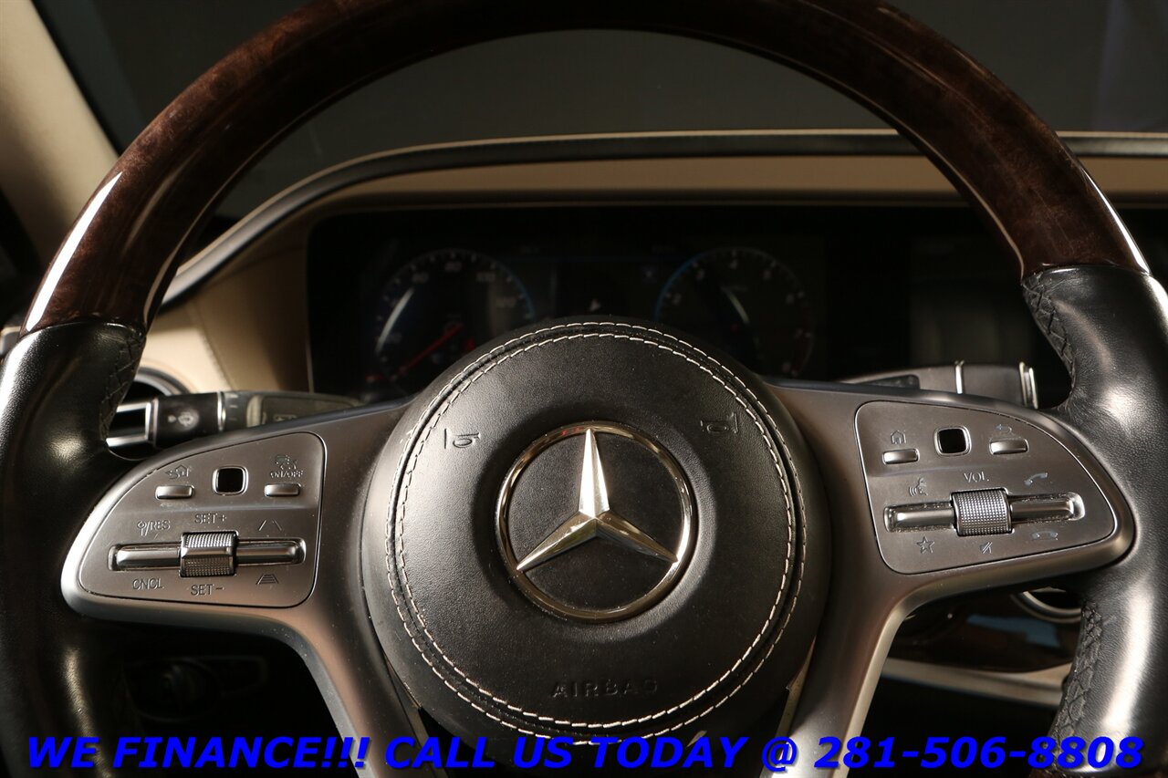 2020 Mercedes-Benz 2020 S 560 P1 NAV HUD PANO ADAPT BURMESTER 50K MLS - Photo 14 - Houston, TX 77031
