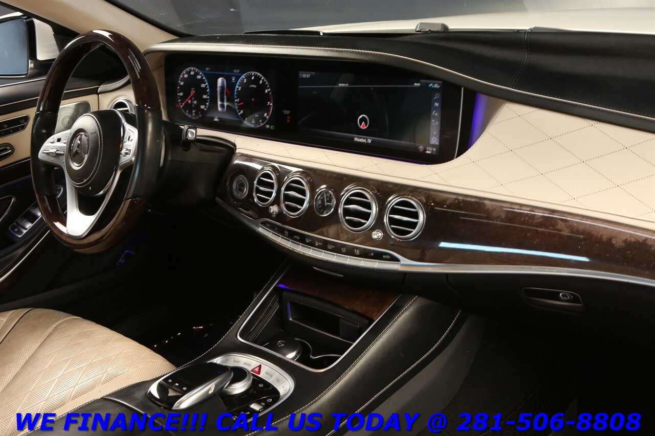 2020 Mercedes-Benz 2020 S 560 P1 NAV HUD PANO ADAPT BURMESTER 50K MLS - Photo 19 - Houston, TX 77031