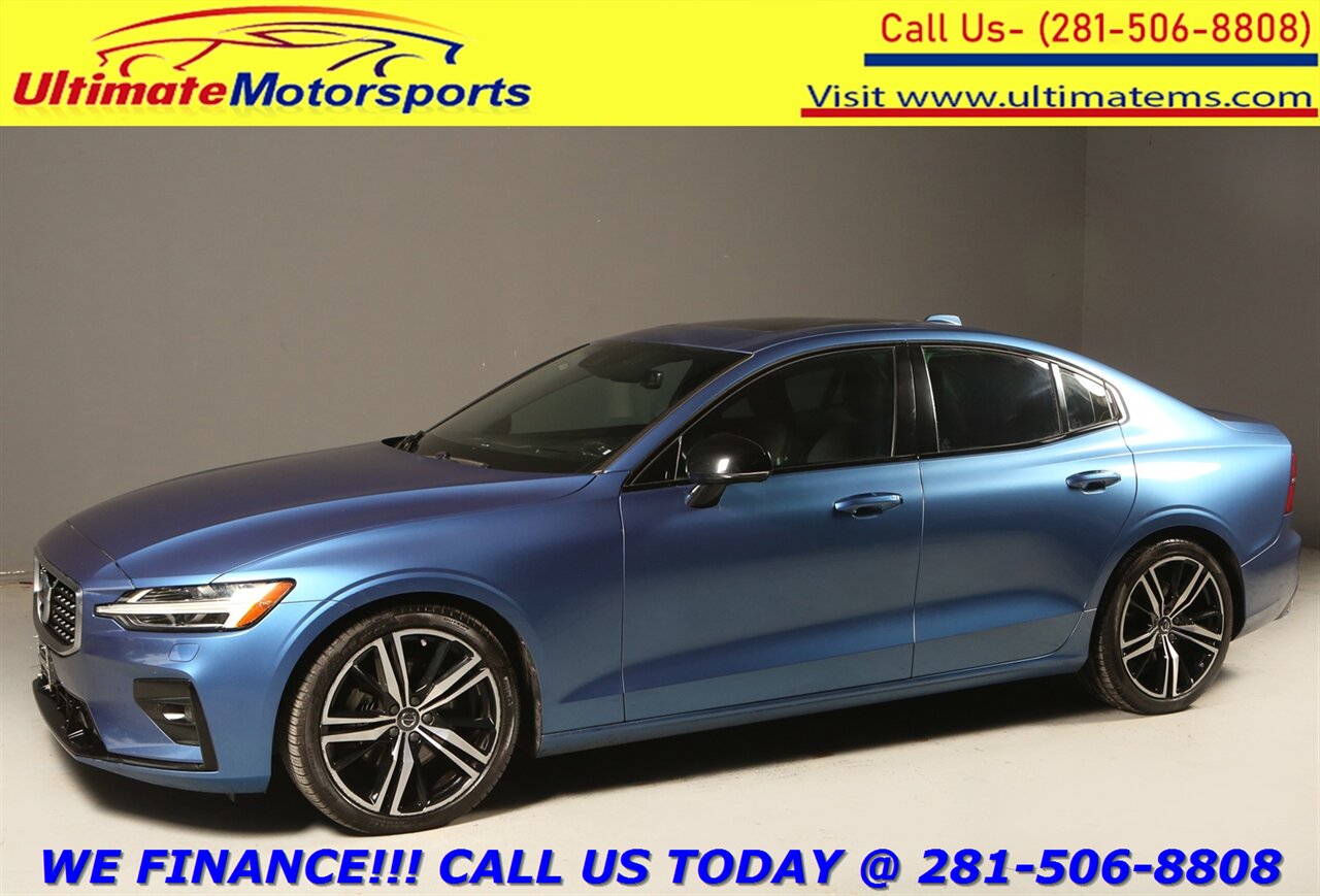 2020 Volvo S60 2020 T5 R-Design SUN BLIND NAV CARPLAY CAMERA BLUE   - Photo 1 - Houston, TX 77031