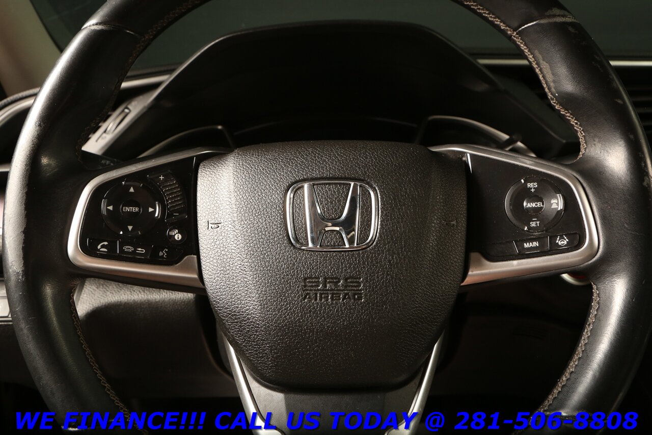 2016 Honda Civic 2016 Touring NAV SUN LEATHER LANE HEATSEAT CAMERA   - Photo 14 - Houston, TX 77031