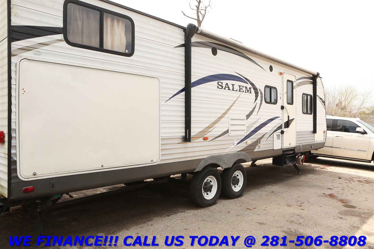 2013 Forest River Salem 30ft SLIDE OUT RV CAMPER 30KQBSS MODEL BED   - Photo 3 - Houston, TX 77031