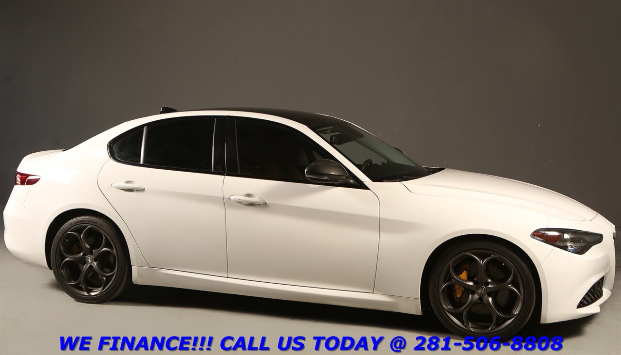 2018 Alfa Romeo Giulia 2018 PANO NERO LEATHER CAM KEYGO HARMAN 49K MLS - Photo 7 - Houston, TX 77031