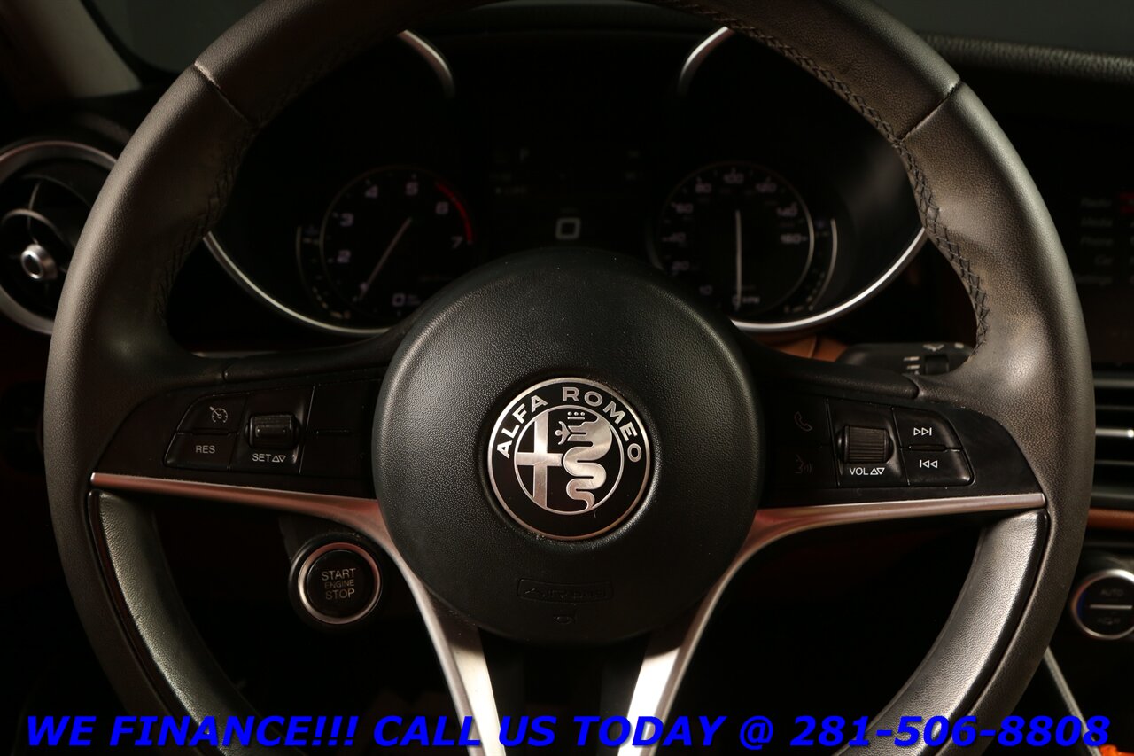 2018 Alfa Romeo Giulia 2018 PANO NERO LEATHER CAM KEYGO HARMAN 49K MLS - Photo 15 - Houston, TX 77031