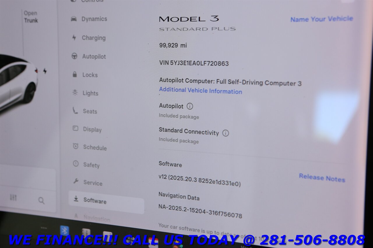 2020 Tesla Model 3 2020 FSD3 AUTOPILOT NAV PANO HEATSEAT CAMERA   - Photo 15 - Houston, TX 77031