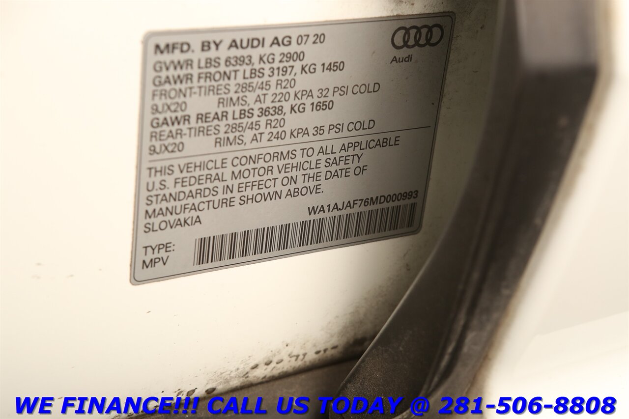 2021 Audi Q7 2021 Quattro Premium PLUS AWD NAV PANO BLIND 3-ROW - Photo 31 - Houston, TX 77031