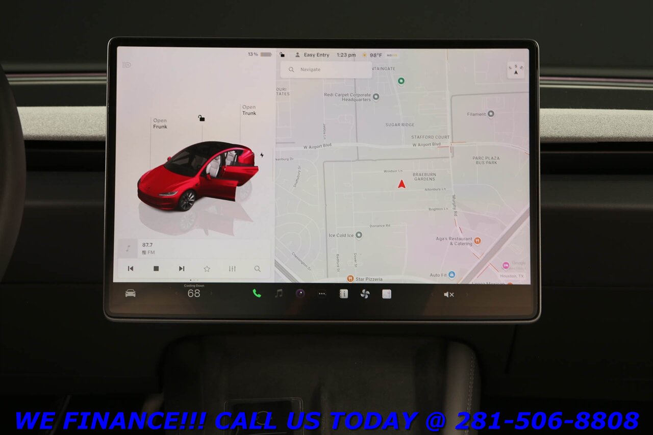 2024 Tesla Model 3 2024 Long Range AWD FSD4 AUTOPILOT PANO RED WHITE - Photo 15 - Houston, TX 77031