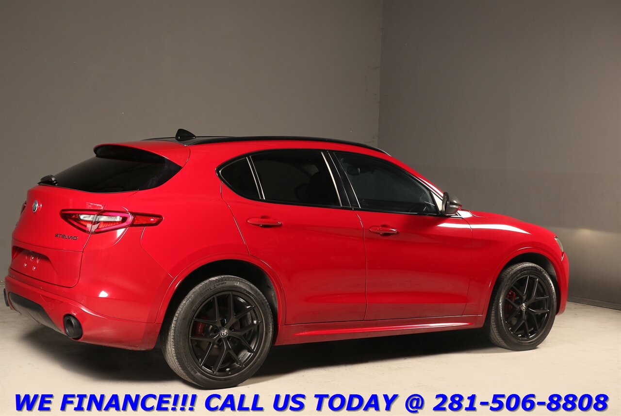 2020 Alfa Romeo Stelvio 2020 Ti AWD NAV NERO EDIZIONE PANO CAM 43K MLS   - Photo 6 - Houston, TX 77031