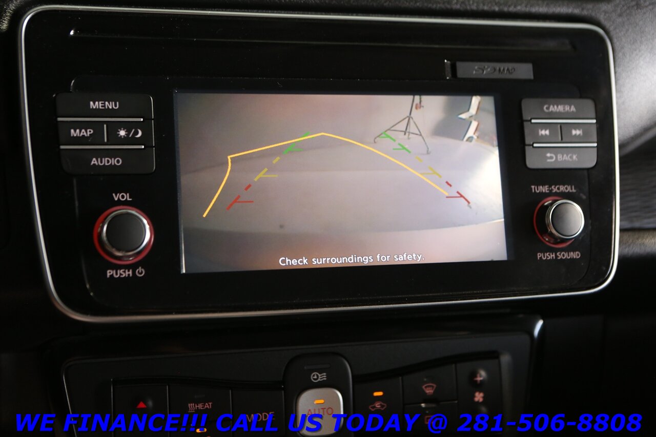 2018 Nissan LEAF 2018 SV QUICK CHARGE NAV CAMERA 17 "ALLOYS 37K MLS   - Photo 17 - Houston, TX 77031