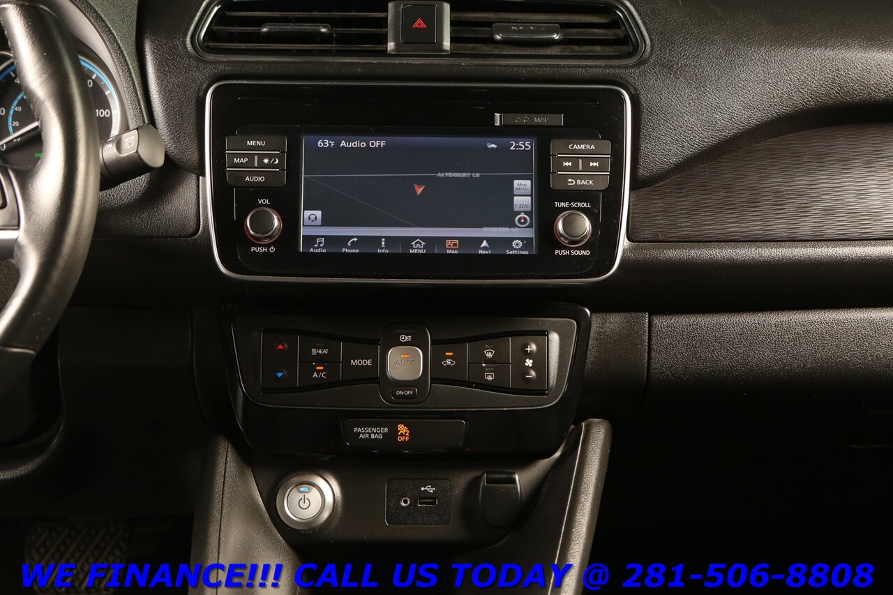 2018 Nissan LEAF 2018 SV QUICK CHARGE NAV CAMERA 17 "ALLOYS 37K MLS   - Photo 16 - Houston, TX 77031