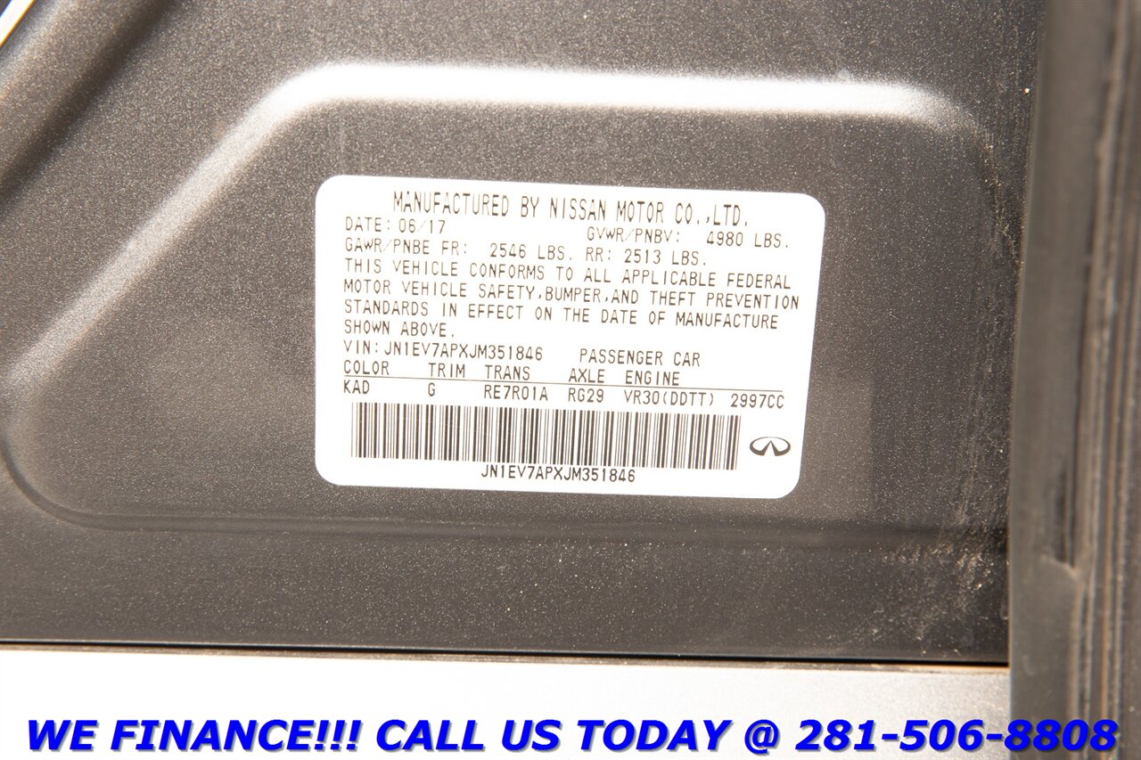 2018 INFINITI Q50 2018 3.0T Luxe NAV SUN SPORT CAMERA 44K MLS   - Photo 26 - Houston, TX 77031