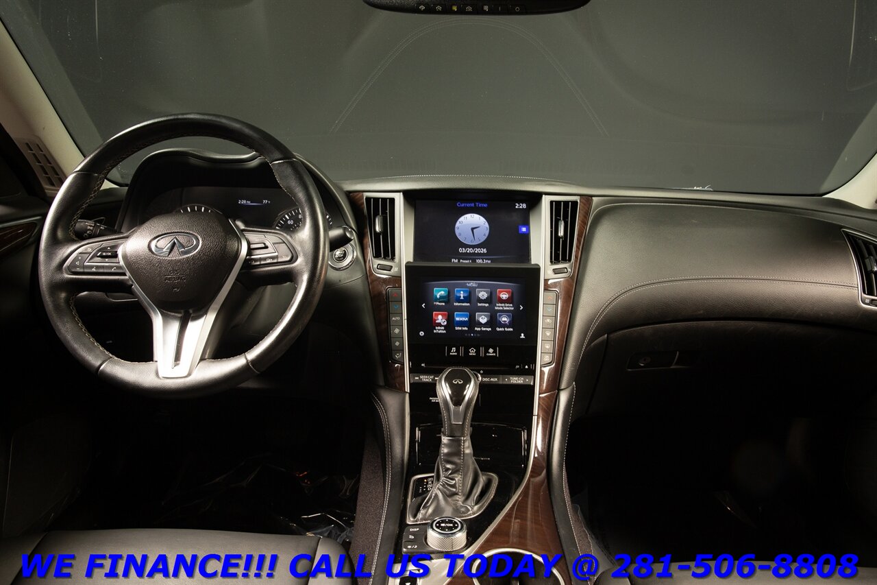 2018 INFINITI Q50 2018 3.0T Luxe NAV SUN SPORT CAMERA 44K MLS   - Photo 3 - Houston, TX 77031