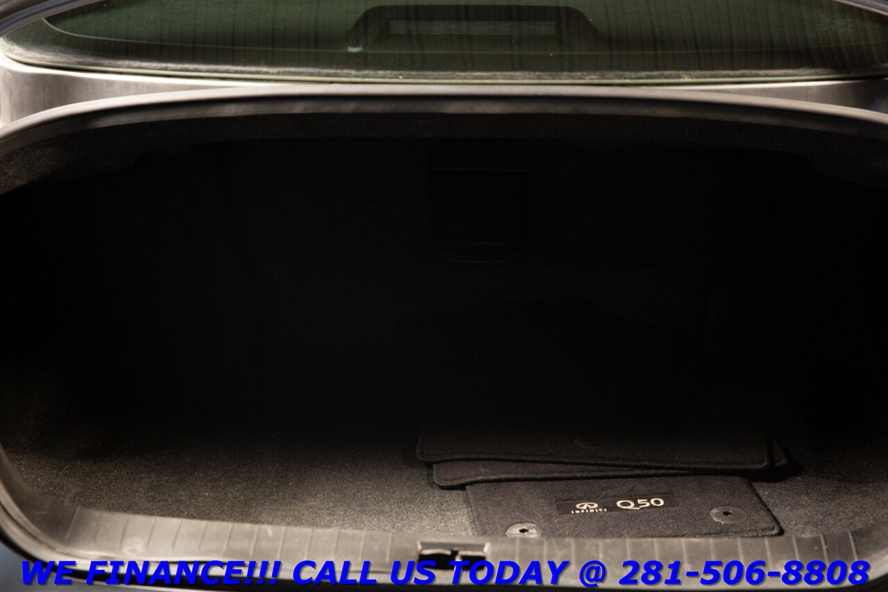 2018 INFINITI Q50 2018 3.0T Luxe NAV SUN SPORT CAMERA 44K MLS   - Photo 22 - Houston, TX 77031